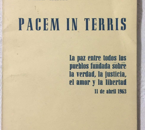 60 años de la encíclica Pacem in terris